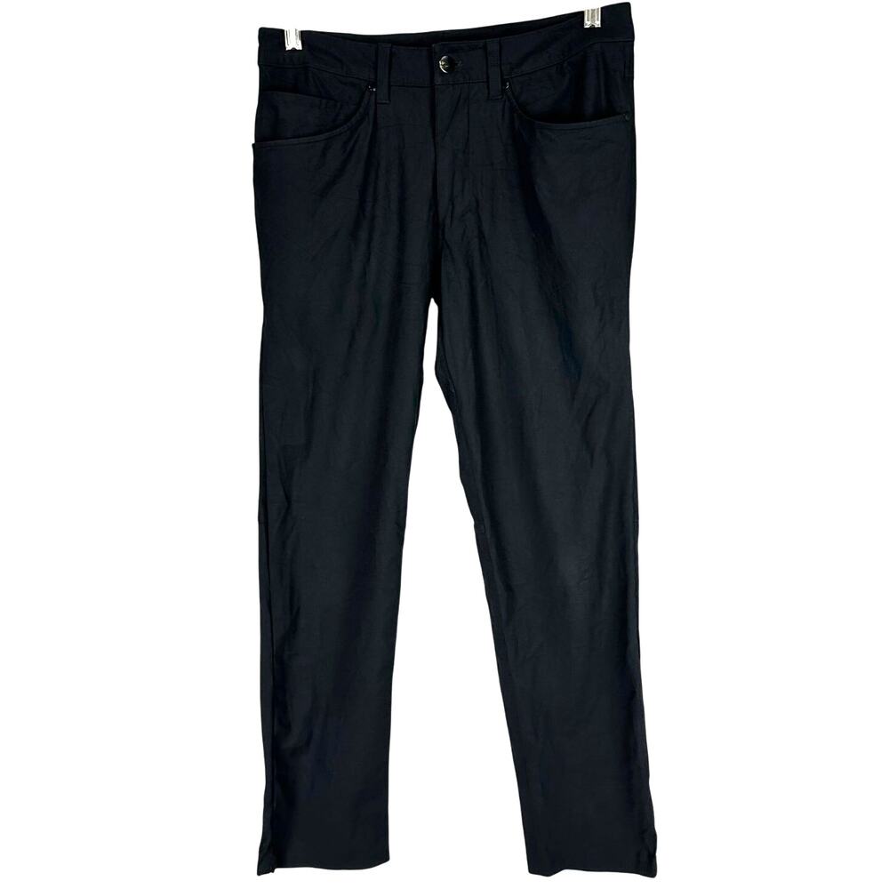 Lululemon ABC Pant Classic Warpstreme Black Men's Sz 29 x 29 Excellent Condition